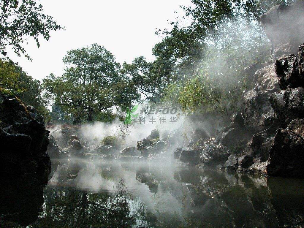 霧森系統(tǒng)對(duì)售樓處內(nèi)花卉、綠植增加兩點(diǎn)